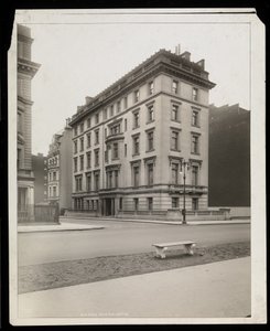 De B.N. Duke residentie aan 5th Avenue en East 89th Street, New York, 1921
